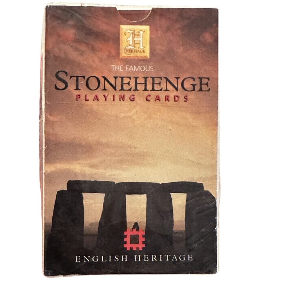 Heritage Stonehenge Playing Cards 1998‎ New sealed